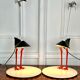 Lamp by Ingo Maurer 1982 bibibibi limited edition metal / porcelain model