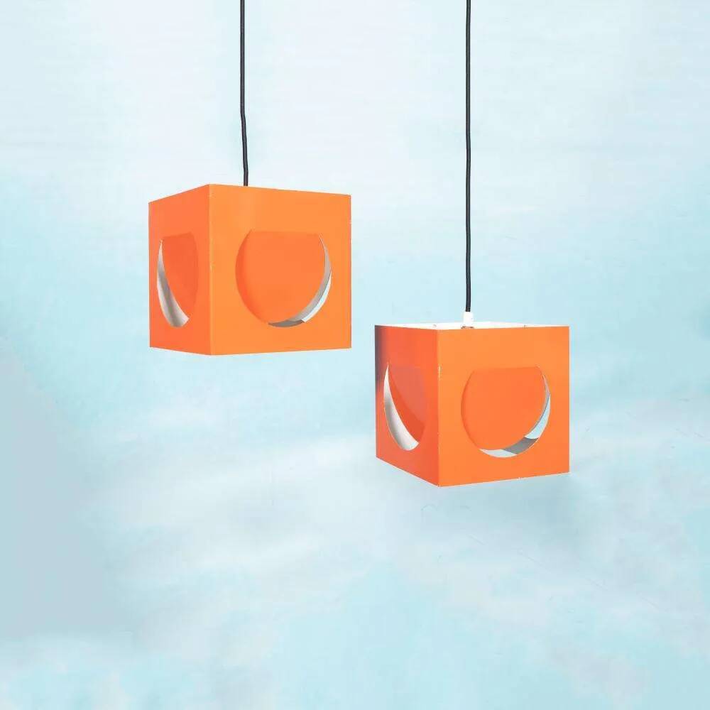 Suspension design Fins of the Space Age, Kubus Stockmann Orno from the 1960s