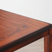 Table d’appoint carrée en palissandre – Henning Kjaernulf pour Vejle Stole