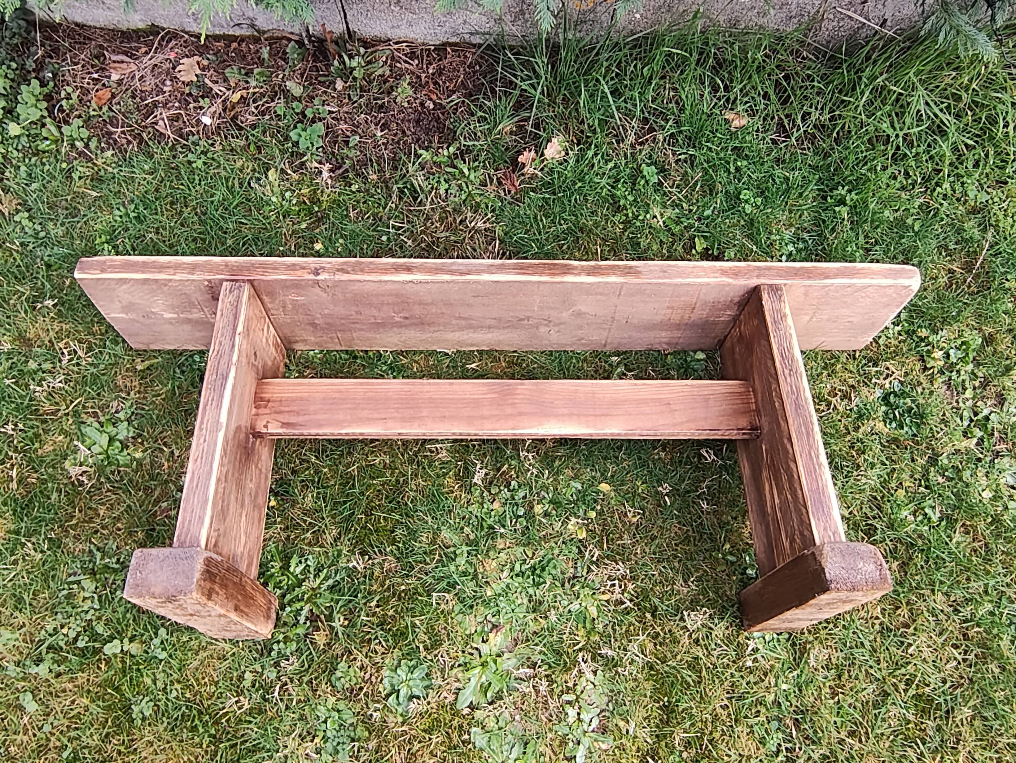 Pine bench 1.18m long