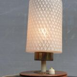 Table lamp 1960 diamond glass