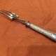 Exceptional cutting set with silver stag.