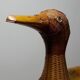 Large bamboo duck box, woven rattan, vintage Shanghai Handicrafts China