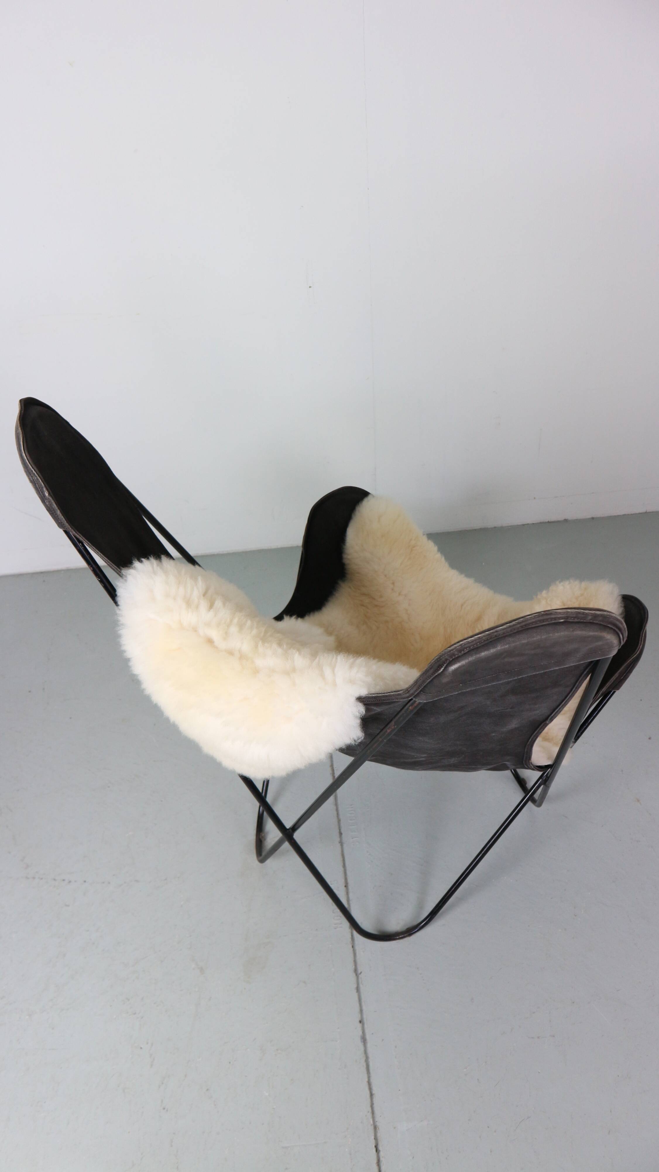 Butterfly Chair by Jorge Hardoy-Ferrari for Knoll, 1960s
