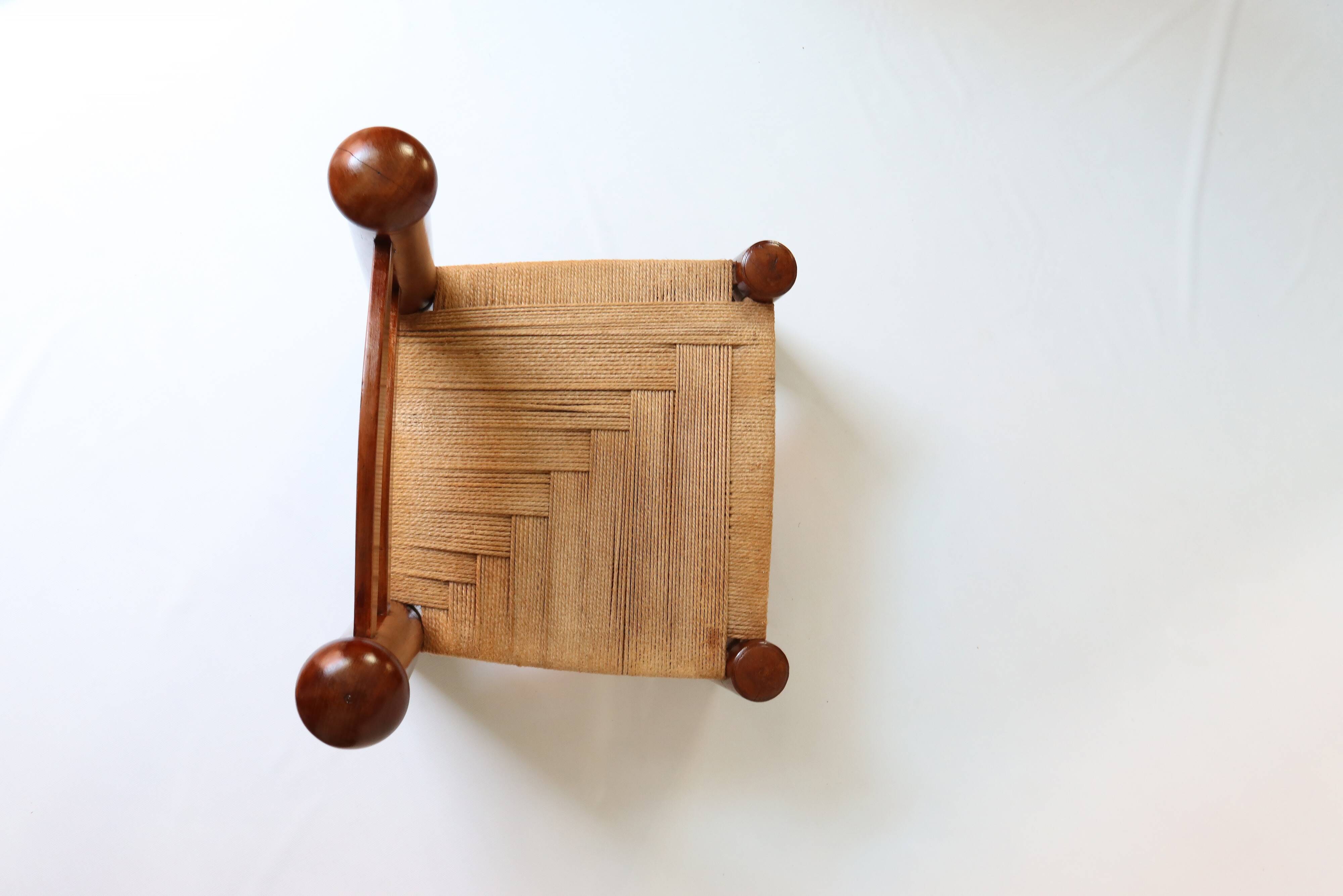 Brutalist chair in the style of Charles Dudouyt.