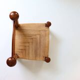 Brutalist chair in the style of Charles Dudouyt.