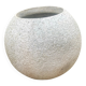 1960s concrete ball planter