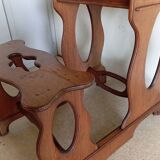1900s oak desk with interior paint