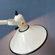 Anvia white desk lamp - mid-century table lamp - vintage desk lamp