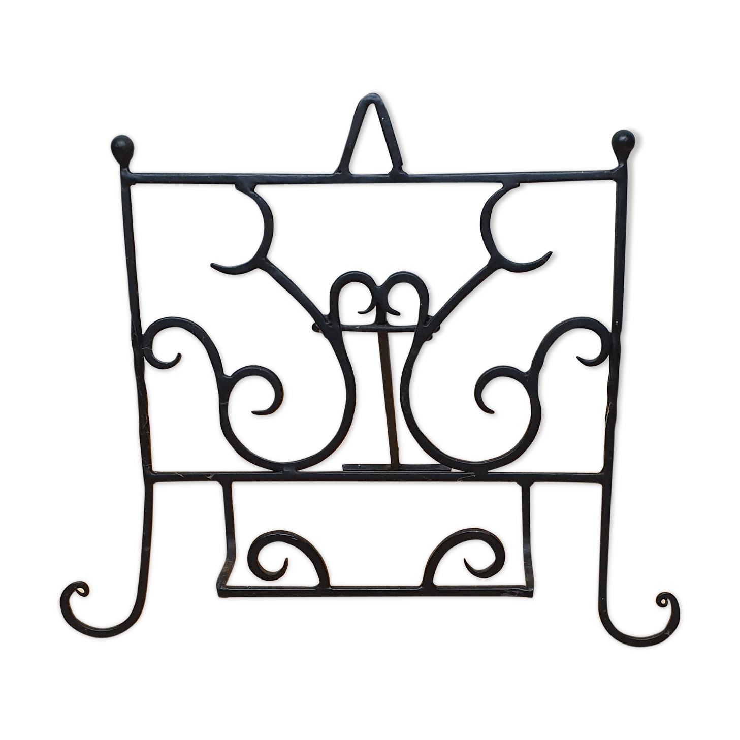 Wrought iron kitchen lctern