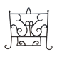 Wrought iron kitchen lctern