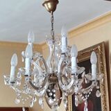 Murano grapefruit chandelier