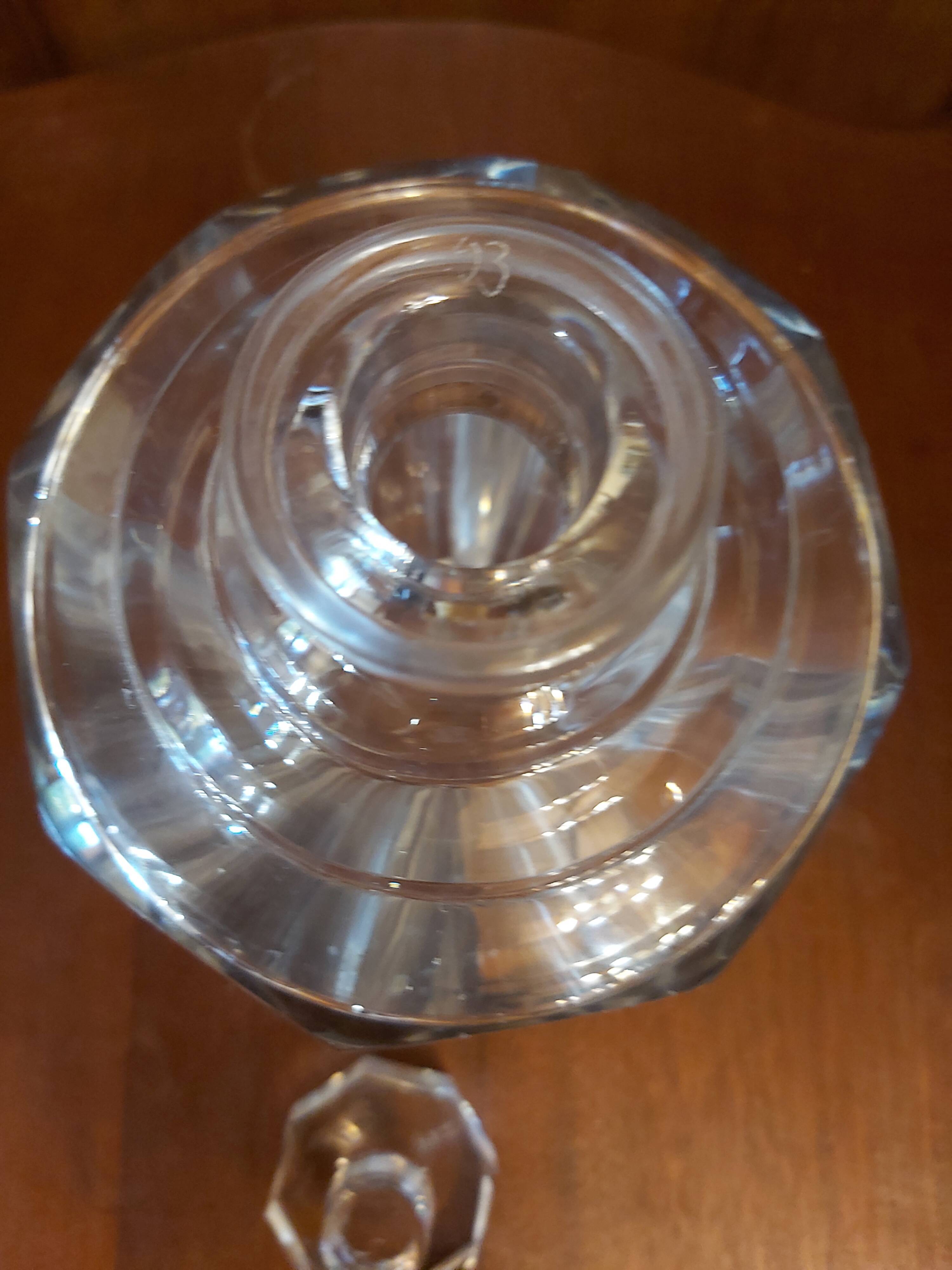 Saint Louis crystal liqueur decanter