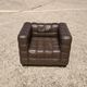 Fauteuil Vienna Secession Kubus par Josef Hoffmann, fabriqué par Wittmann