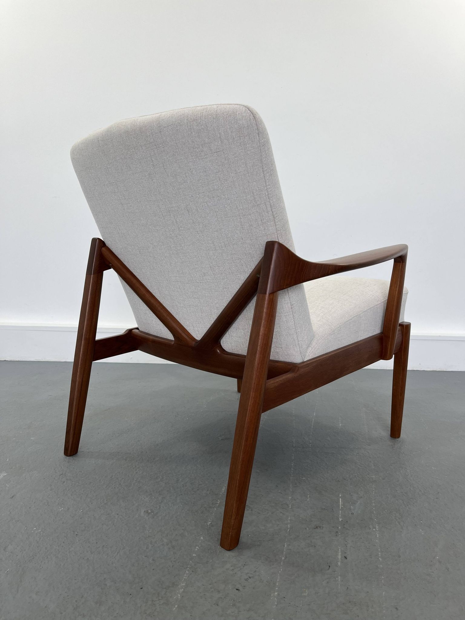 Fauteuil lounge vintage danois en teck, 1970