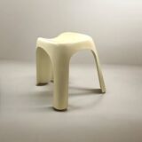 Space age plastic stool 'stacki' by giorgina castiglioni for bilumen italy, 1970s