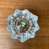 Nimbus Glass Candle Holder by Berit Johansson for Orrefors, Sweden, 1970s