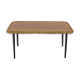 1970s Coffe Table with Rattan edge, France