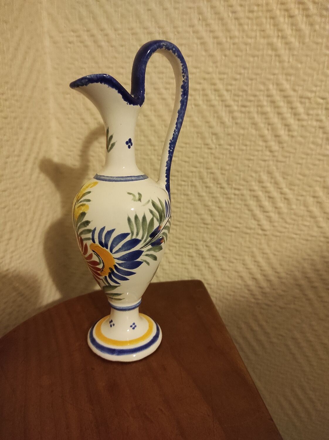 Breton HB Quimper ewer