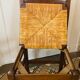 Lot de 2 chaise bois et paille
