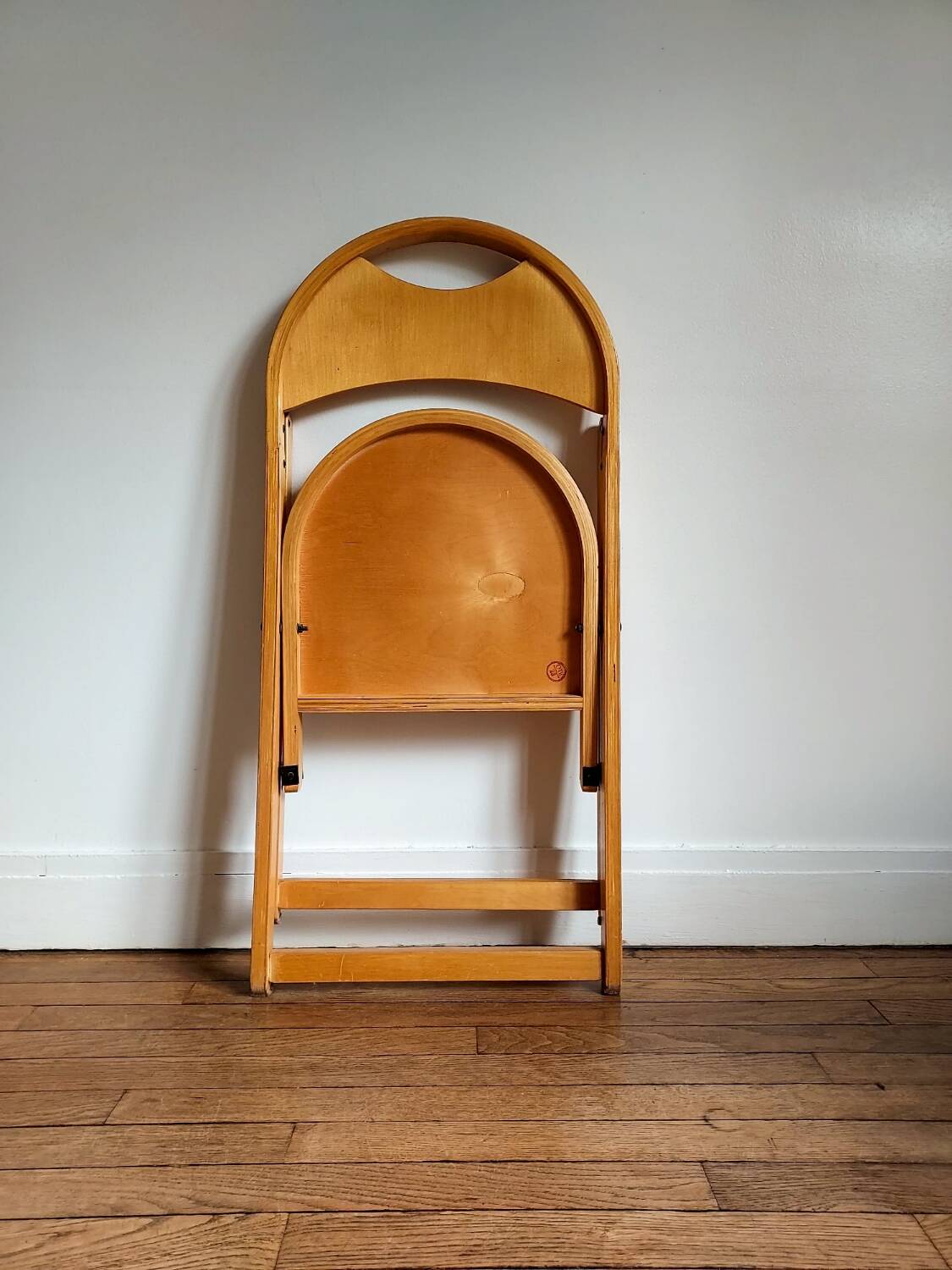 Vintage folding chair by OTK model 23, 1950s