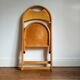 Vintage folding chair by OTK model 23, 1950s