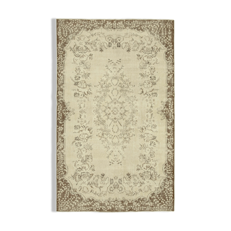 Anatolian beige carpet 188 cm x 301 cm