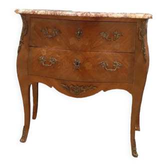 Louis XV style chest of drawers