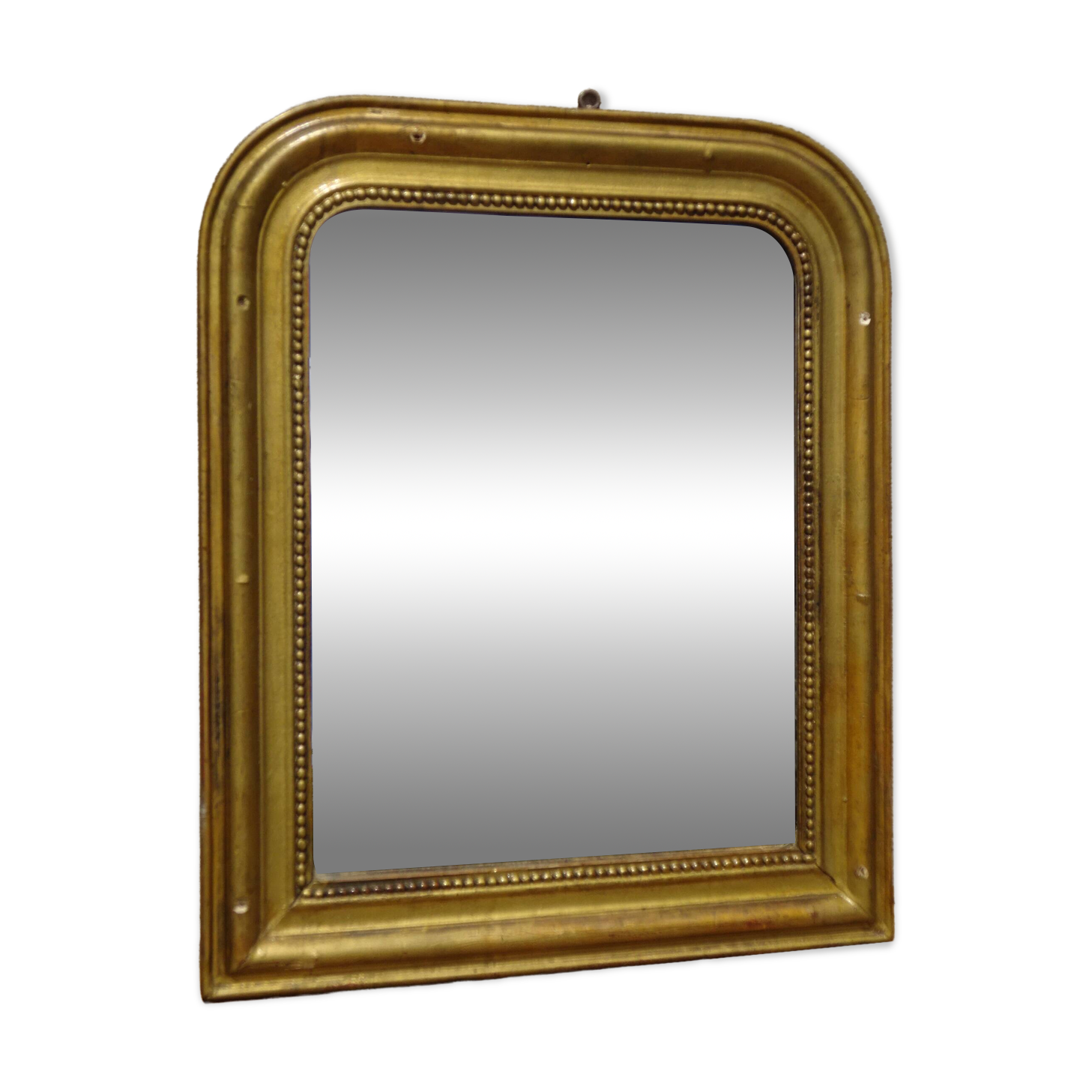 Louis Philippe style gilt mirror 54x45cm