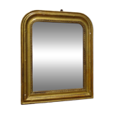 Louis Philippe style gilt mirror 54x45cm