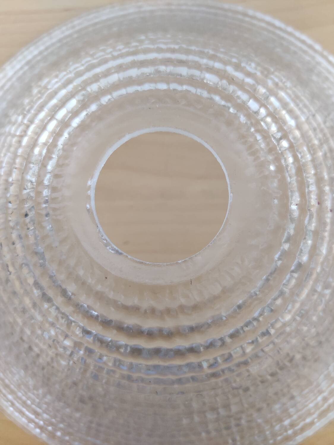 Antique granite glass chandelier lampshade