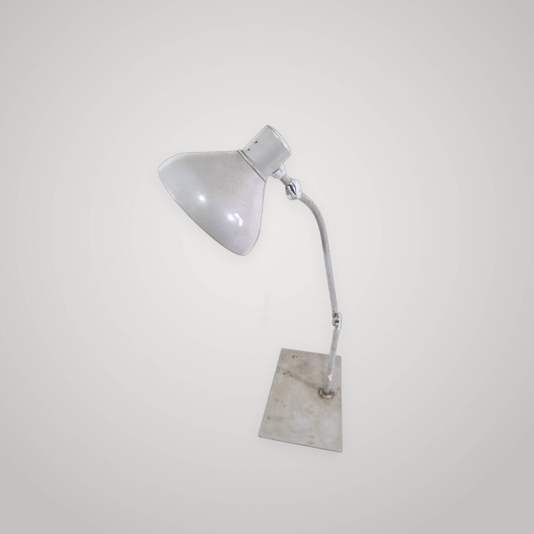 Vintage JUMO GS4 Table Lamp - Administration Workshop Office Perriand Ba