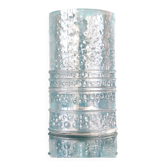 Vase en verre structuré vintage par Willem Heesen pour la verrerie Leerdam