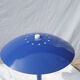 Blue table lamp Aluminor 1960-70