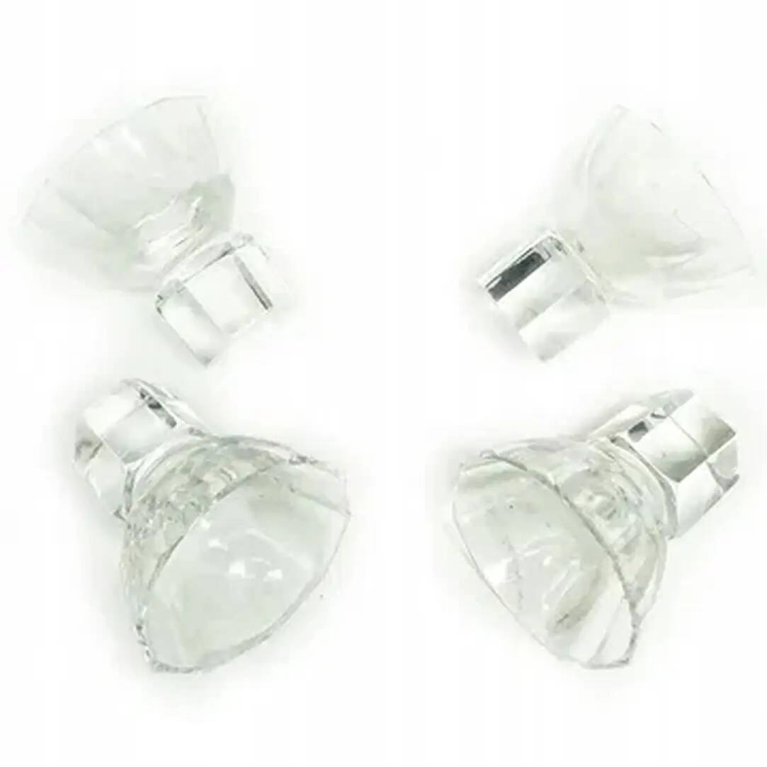 Set of crystal glasses, modernism, Germany, 1950s