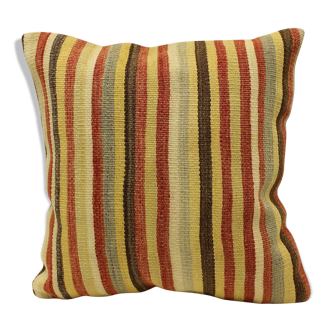 50x50 Cm Kilim Cushion,Vintage Cushion Cover