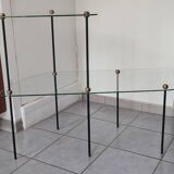 1950s glass display shelves