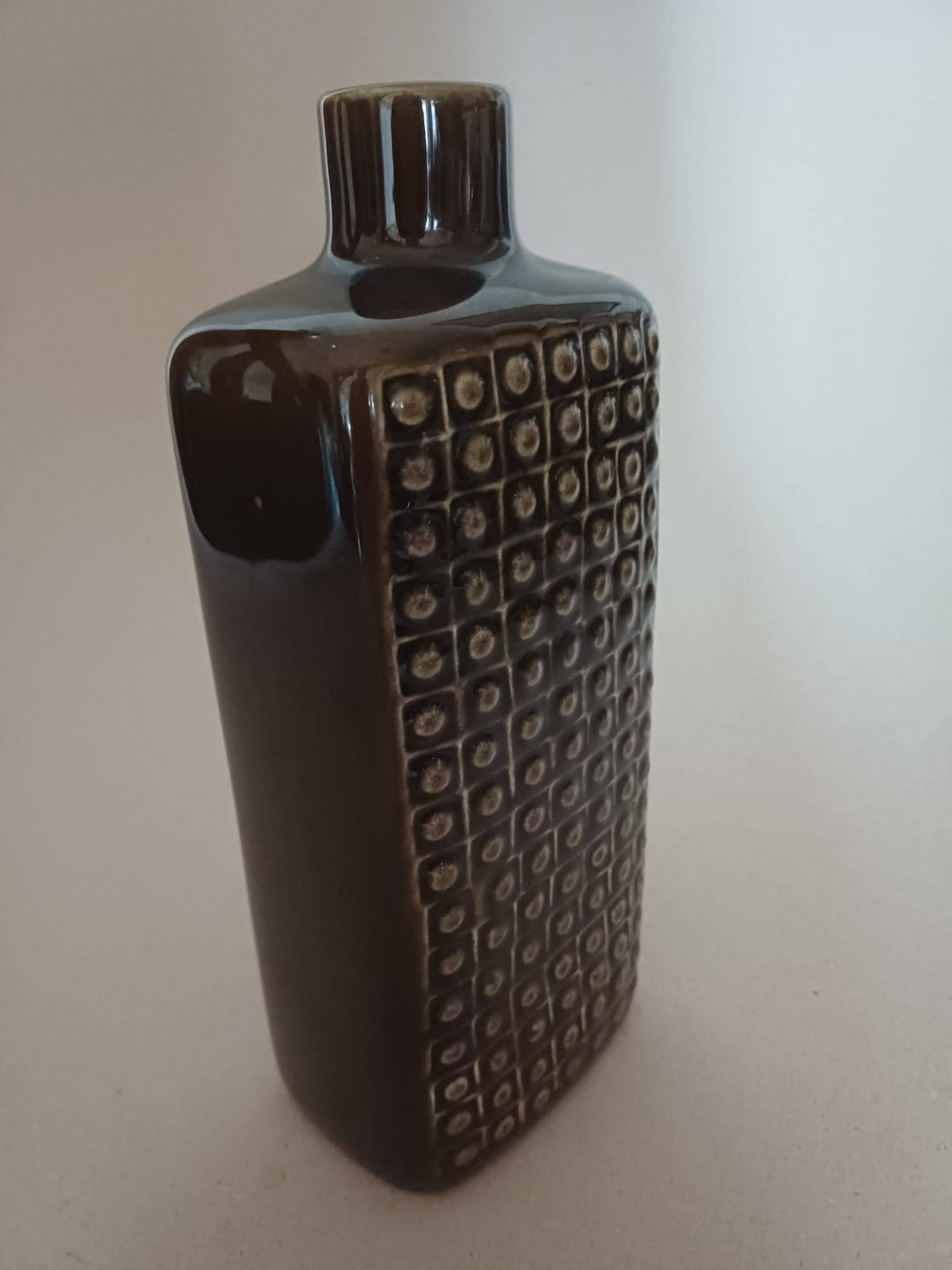 Rörstrand Vase Kub n°5 in stoneware – Gunnar Nylund – Scandinavian design, Sweden,