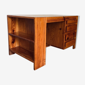 Vintage pine desk home style Regain