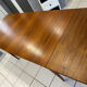 Vintage 1970s extendable Scandinavian teak table