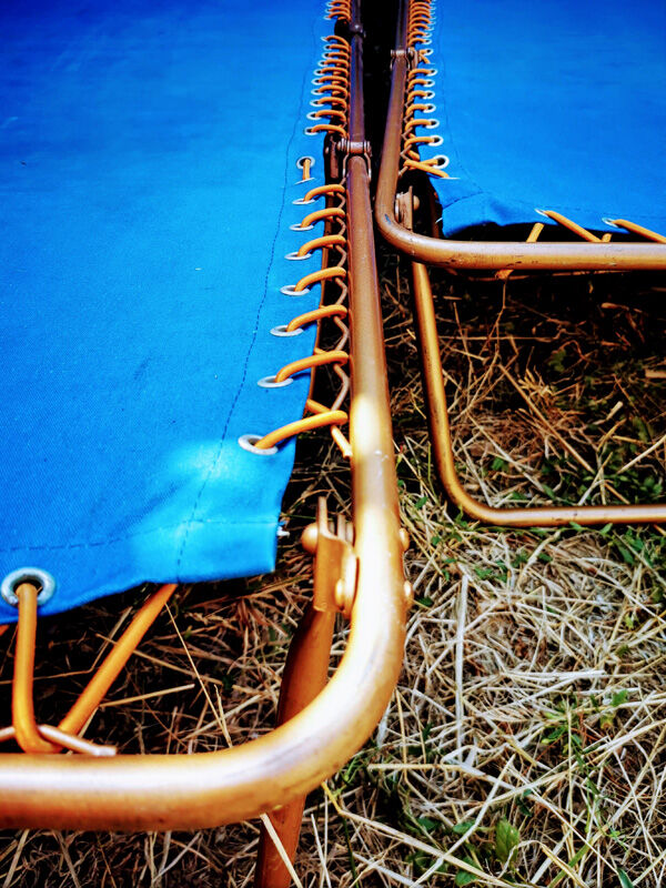 Vintage Lafuma camp bed