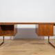 Teak Model 70 Desk by Kai Kristiansen for Feldballes Møbelfabrik, 1960s