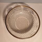 Pressed glass bowl