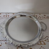 Plat inox forme poisson