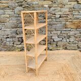 Wicker shelf