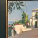 Original Swedish Oil on Canvas – “Town” by Mats Rydstern – Signed – Vintage & Framed – 37 × 49 cm (14.6" × 19.3")