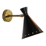 Italian design wall lamp from the 1950s