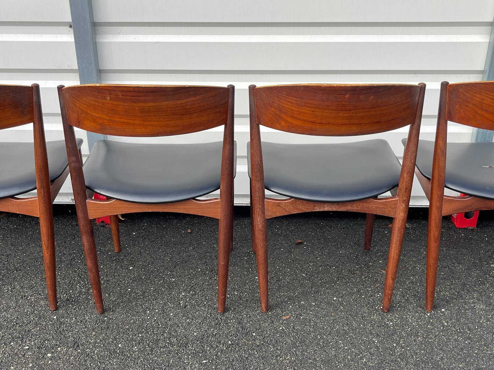 6 Chaises scandinaves JYDSK Møbelindustri