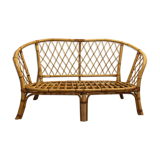 Rattan bench