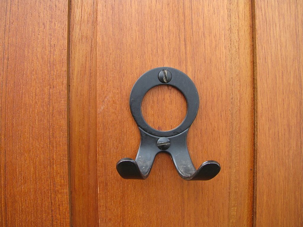 Portemanteau scandinave en teck 1960